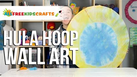 Hula Hoop Wall Art Youtube