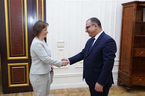 Deputy Prime Minister Tigran Khachatryan Received Undp Resident