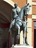 Equestrian statue of Lady Godiva in Coventry UK