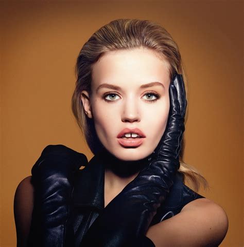 Georgia May Jagger Models For Rimmel London Makeup Ads