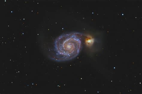 M51 The Whirlpool Galaxy Sky And Telescope