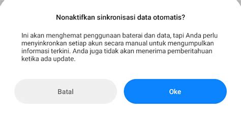 Cara Menonaktifkan Sinkronisasi Otomatis di Android