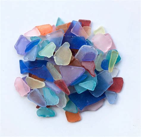 Sea Glass Bulk 1 Pound Multicolor Beach Glass Imitation Sea Etsy
