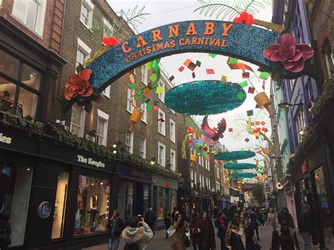 Carnaby Street Near Oxford And Regents Streets Central London England On Wednesday November