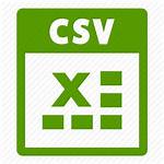 Csv Icon Format Document Extension Open Icons