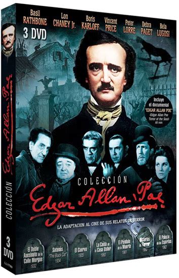 Edgar Allan Poe Collection Films New Pal Arthouse Dvd Set Boris