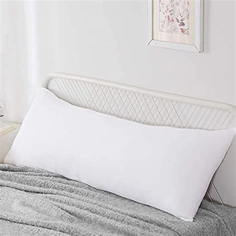 Acanva Fluffy Bed Sleeping Side Sleeper Body Pillow Insert Extra Long 20” X 72” White Pricepulse