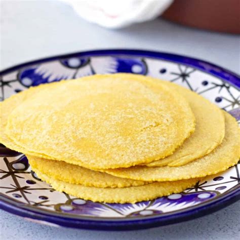 Easy Yellow Corn Tortillas Video Thai Caliente Mexican Recipes