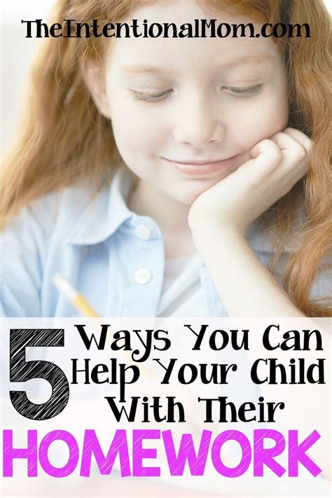 5 Ways You Can Help Your Child With Their Homework Parenting Girls