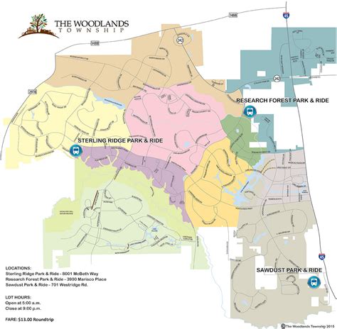 29 The Woodlands Texas Map Maps Online For You