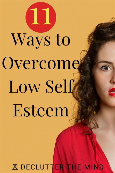 How To Overcome Low Self Esteem Low Self Esteem Self Esteem Self
