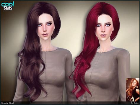 Anto Dynasty Hair The Sims 4 Catalog