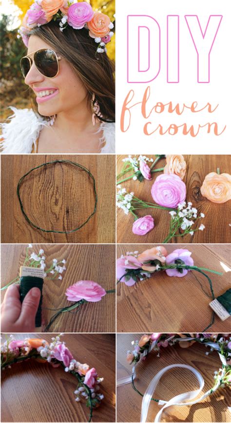 Create Your Own Stunning Flower Crown Diy Tutorial