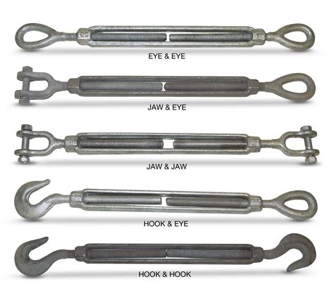 The Different Types Of Turnbuckle Rigging Hardware Marine Hardware