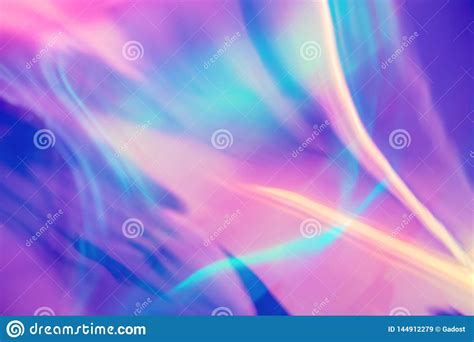 Pastel Colored Holographic Background Stock Image Image Of Neon