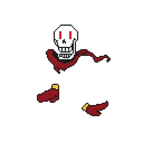 Papyrus Sprite Colored Sans And Papyrus Sprite Colors Always Happy