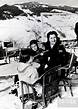 Jan 31, 1956 - Megeve, France - RITA HAYWORTH with her two daughters ...