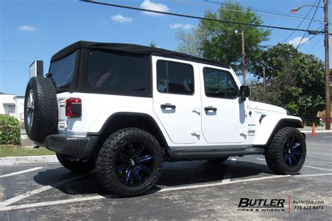 Jeep Wrangler With 20in Black Rhino Rampage Wheels Exclusively From