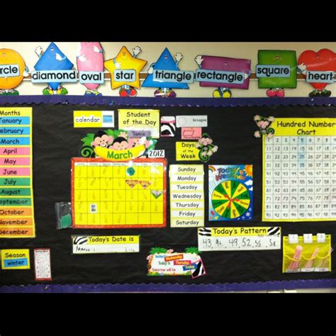 Math Calendar Board First Grade Calendar Math Math Calendar Board