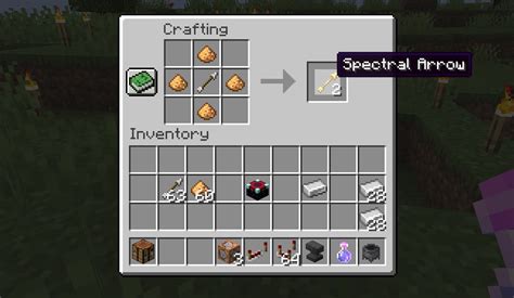 Minecraft How To Make Spectral Arrows In Minecraft Pro Game Guides