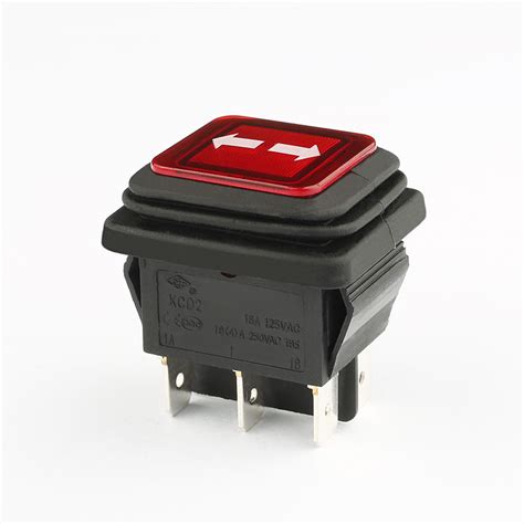 Are you trying to find 125v switch wiring diagram? KCD2 DPDT illuminated momentary waterproof rocker switch