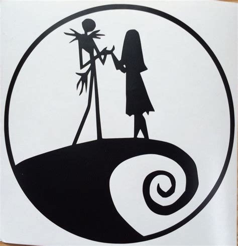 Jack And Sally Nightmare Before Christmas Inspired By Toshwerks