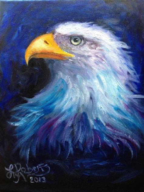 Speed Painting Eagle In Oils ~ Lysa Roberts Youtube Eagle Painting