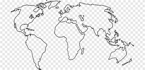 Sketsa Peta Dunia Hitam Putih Peta Dunia Hitam Putih Hd Kebanyakan