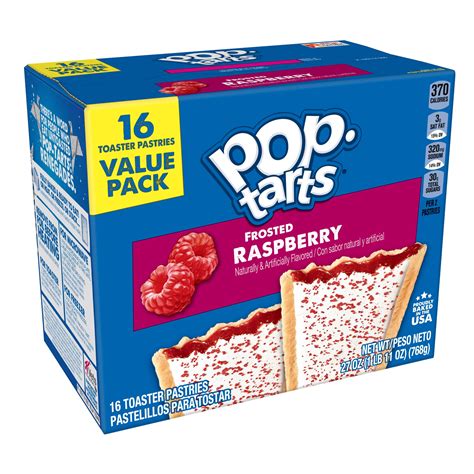 Pop Tarts Frosted Raspberry 16 Toaster Pastries