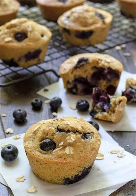 Healthy Blueberry Muffins Easy And Freezer Friendly