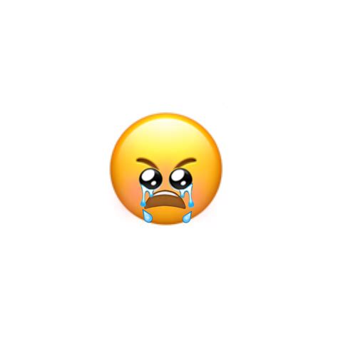 Mademoji Cryingemoji Emoji Mood Sticker By Uwuroyalty4574