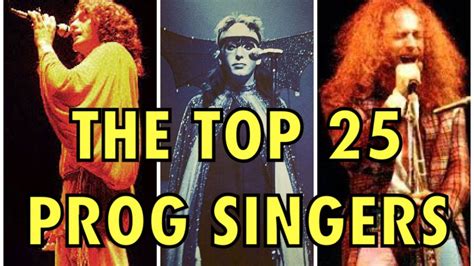 The Top 25 Prog Singers Youtube