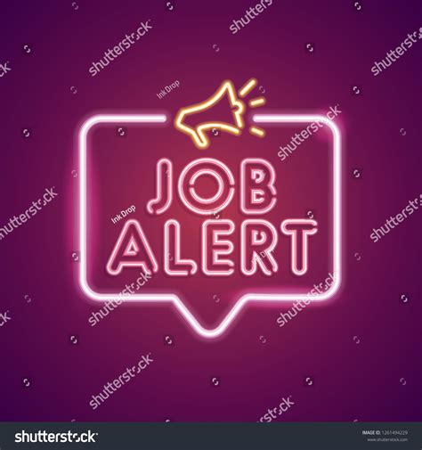 16,077 Job Alerts Images, Stock Photos & Vectors | Shutterstock