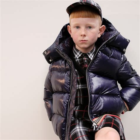 Blue Puffer Jacket Boy Fashion Fashion Brand Retro Fashion Boys