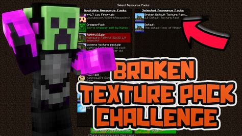 Broken Texture Pack Challenge Hypixel Skywars Youtube