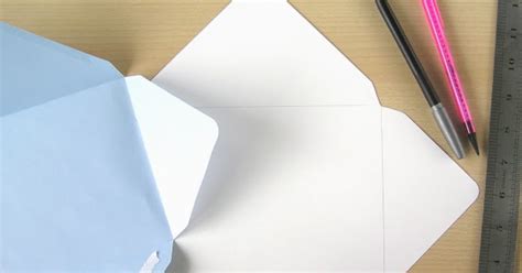 Hazel Fisher Creations How To Make Lined Envelopes