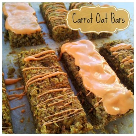 Research suggests that adequate fiber intake supports digestive health, improves blood sugar regulation, helps support healthy cholesterol levels and cardiovascular health, and may protect against several types of. Carrot Oat Bars {Recipe (With images) | Oat bar recipes ...