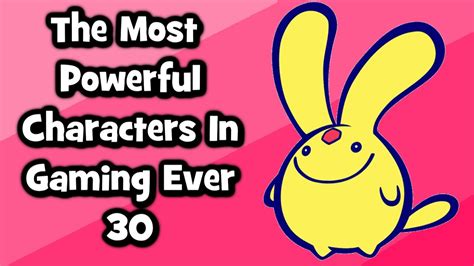 The Most Powerful Characters In Gaming Ever 30 Youtube