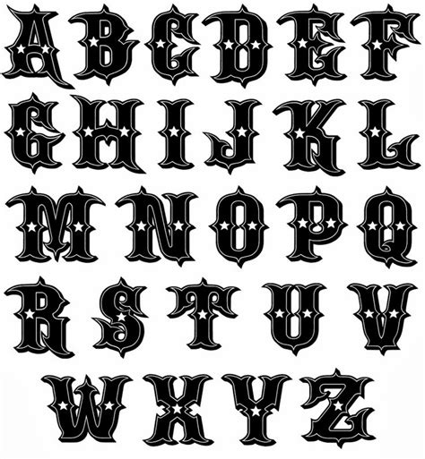 Tattoos Book 2510 Free Printable Tattoo Stencils Letters