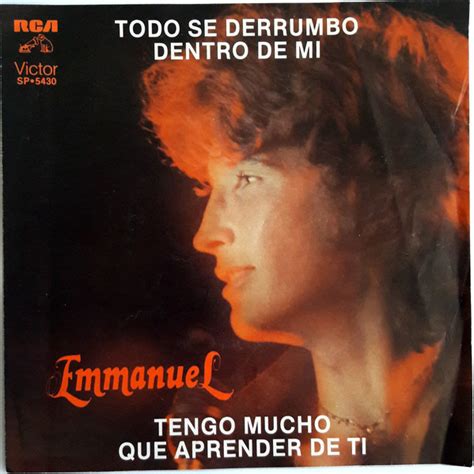 Emmanuel Todo Se Derrumbo Dentro De Mí Lyrics Genius Lyrics