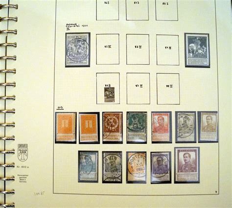 Large Stamp Collection Belgium En 5 Albums De 1849 1991 Ebay