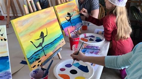Host Your Own Paint And Sip Party Serving Burlington Surrounding Areas