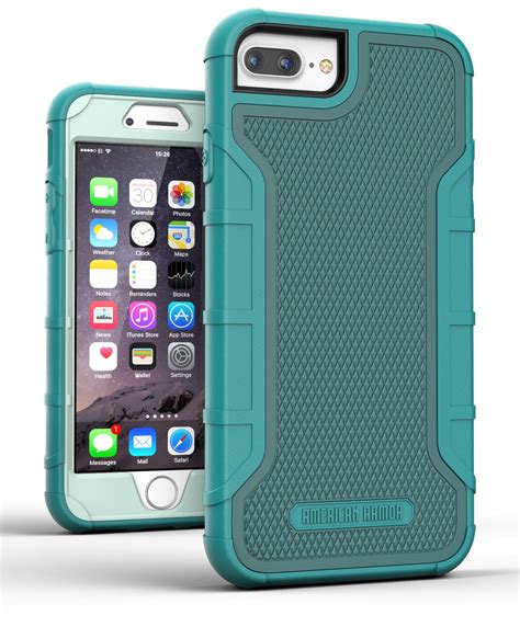 Iphone 8 Plus American Armor Case And Holster Green Encased