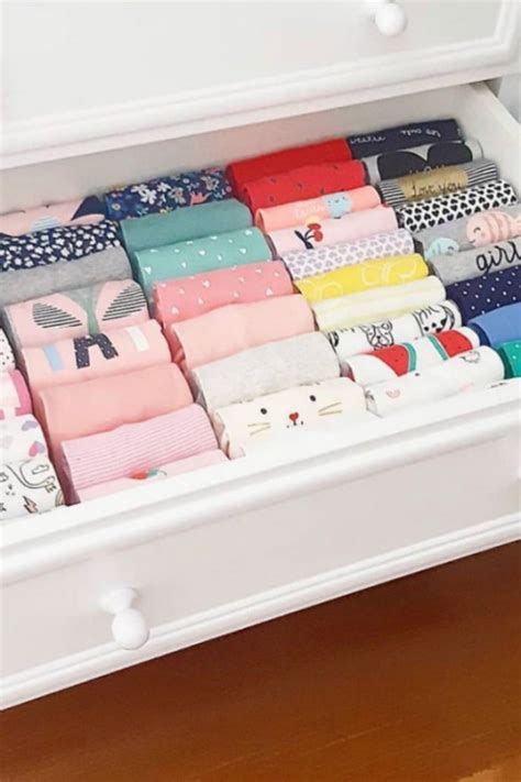 18 Clever Ways To Organize Baby Clothes In The Nursery Nursery Design