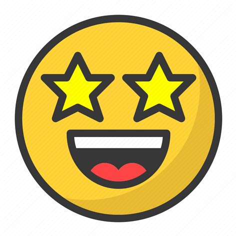 Emoji, emoticon, famous, happy, laugh, smile, star icon - Download on ...