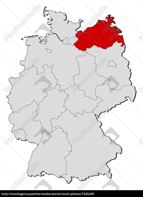 Der weiterverkauf oder auch das verschenken eines benutzten tickets ist nicht gestattet. karte von deutschland mecklenburg-vorpommern markiert ...