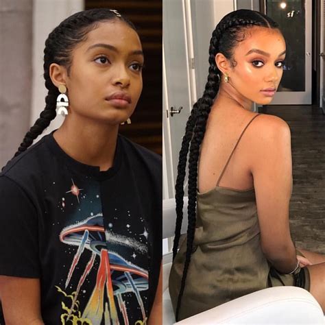 Out Here Giving Zoey Vibes From Grown Ish With These Super Long Cornrows 👯 Make Sure U Watch