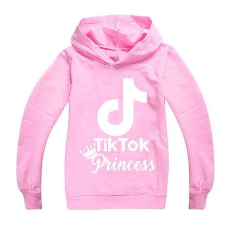 2021 Hot Sales Princess Tiktok Kids Long Sleeve Hoodies Boygirl Tops