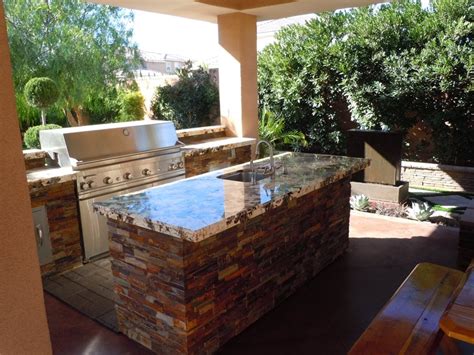 Granite Countertop Outdoor Kitchen Countertops Ideas