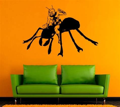 Ant Man Vinyl Sticker Ant Man Wall Decal Comics By Andreadecals